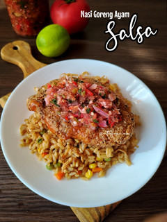 Foto resep Nasi Goreng Ayam Salsa