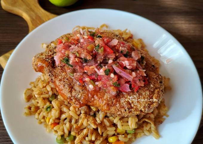 Easiest Way to Prepare Yummy Nasi Goreng Ayam Salsa