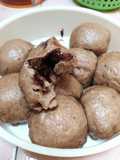 Roti Sobek Kukus Isi Coklat