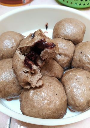 Foto resep Roti Sobek Kukus Isi Coklat