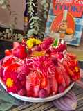 Entremets Framboises Coeur Rubis
