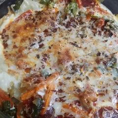 A picture of Cheesey lasagne.