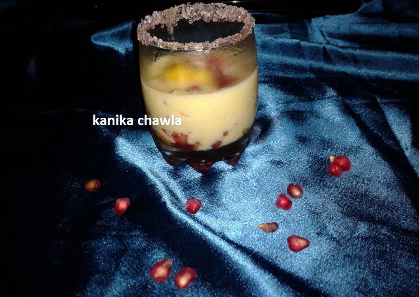 Vanilla banana smoothie