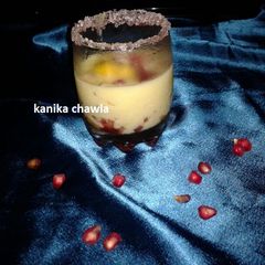 A picture of Vanilla banana smoothie.