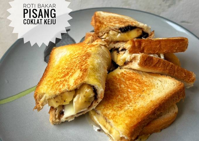 Resep Roti Bakar Pisang Coklat Keju Oleh Icha Khairunnisa Cookpad