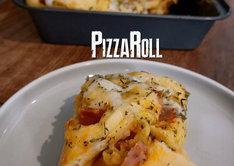 Cara Gampang Membuat Pizza Roll (tanpa Telur dan tanpa mozarela) pasta tomat homemade yang Lezat Sekali