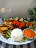 Pecal Talapia Nasi Putih