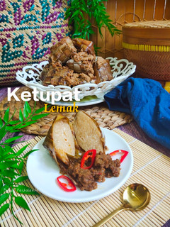 Foto resep Ketupat Lemak ala Pontianak