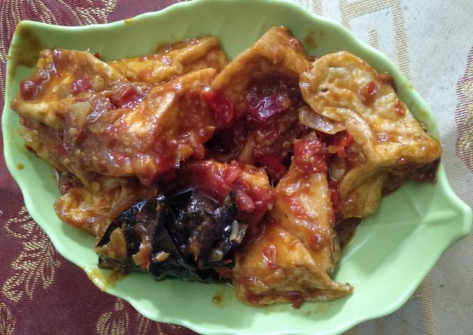 Tahu masak bumbu bali