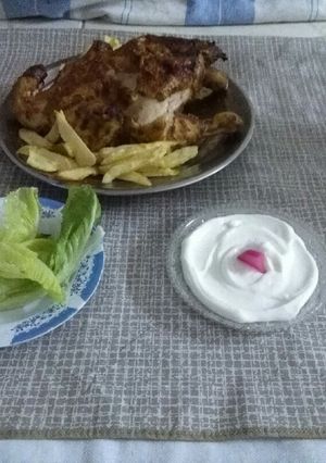 صورة لوصفة دجاج مشوي بالفرن