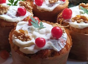 Una foto de Pan Dulce Salado Navideño Fácil y Esponjoso
