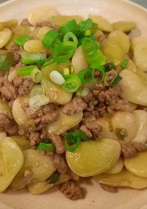 皇帝豆炒肉末 的食譜成品照片