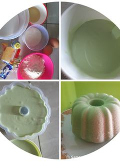 Foto resep Bolu kukus pandan