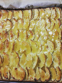 Una foto de Tarta de manzana con pan de molde