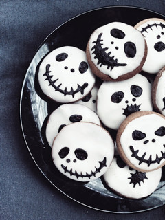 萬聖節餅乾 Halloween Cookies 的食譜成品照片