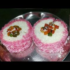 Coconut cake (shahi bread rose delicacy) A picture of Coconut cake (shahi bread rose delicacy).