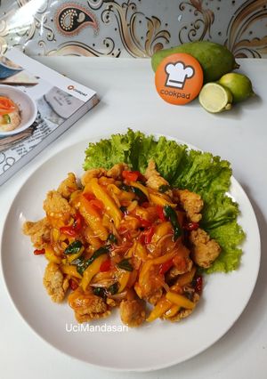 Foto resep Chicken Mango Ala Thai