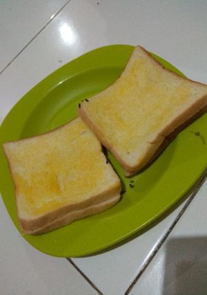 Foto resep Roti bakar pisang coklat Keju 😋