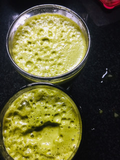 A picture of Basil juice.