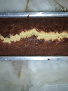 Una foto de Budín de naranja con chips de chocolate