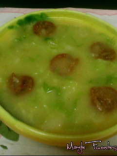 Una foto de Caldo verde portugués