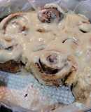The BEST Cinnamon Buns with Cream Cheese Frosting