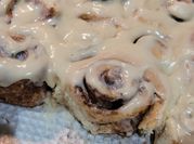 A picture of cinnamon rolls