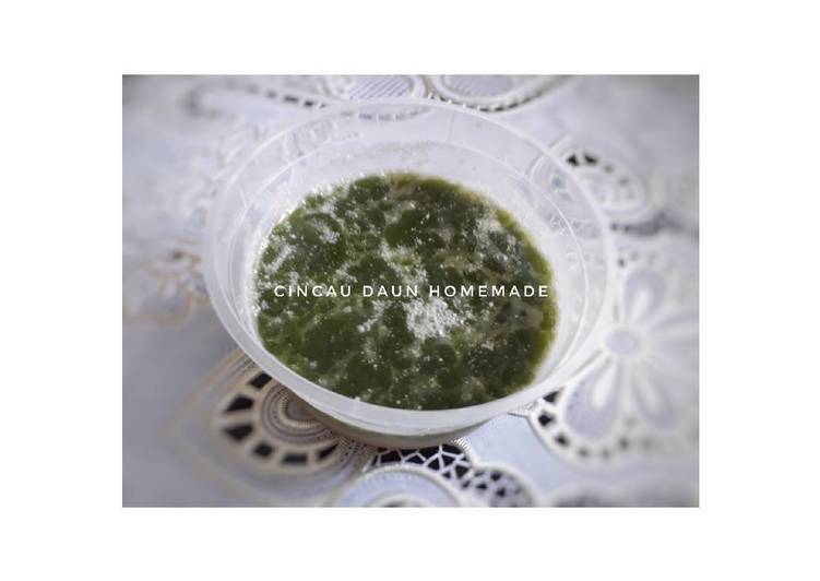 Bahan Cincau daun homemade | Cara Bikin Cincau daun homemade Yang Mudah Dan Praktis