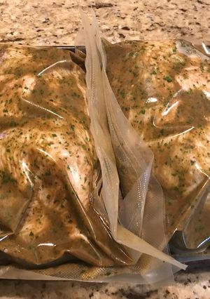 A picture of Smoked Jerk chicken.