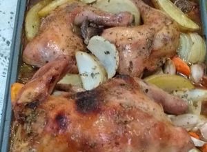 Foto resep Garlic Herb Roast Chicken