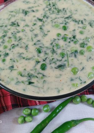 मेथी मलाई मटर(methi malai matar recipe in Hindi) रेसिपी मुख्य फोटो