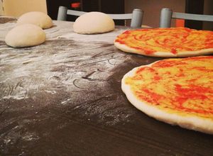 Una foto de Masa de prepizzas caseras!