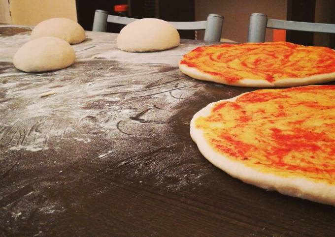 Masa de prepizzas caseras! Receta de Tamara Gonzalez- Cookpad