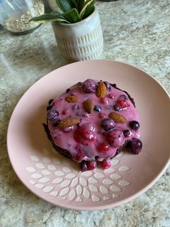 Csokis protein tortácska🍰💪🏽 recept fotója