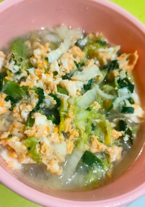 Foto resep Mpasi 1th - orak Arik telor