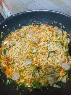 Foto resep Mie Kuah Pedas