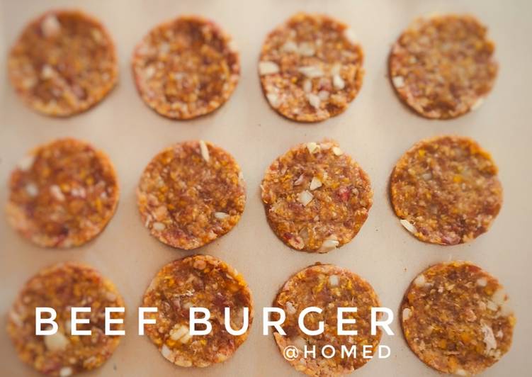 Cara Gampang Membuat Beef burger, Sempurna