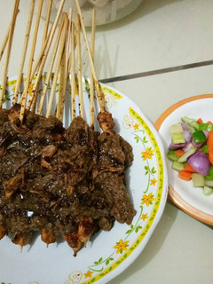 Foto resep Sate Ayam bumbu kacang