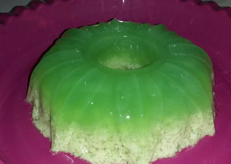 Puding Lumut Putih