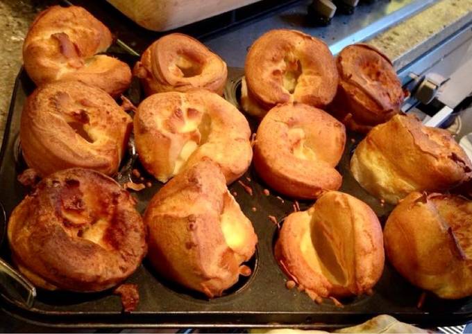 Simple Way to Make Favorite Yorkshire puddings