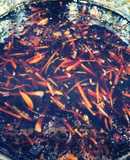 Tắc rim gừng mật ong hay mứt tắc để lâu ăn dần