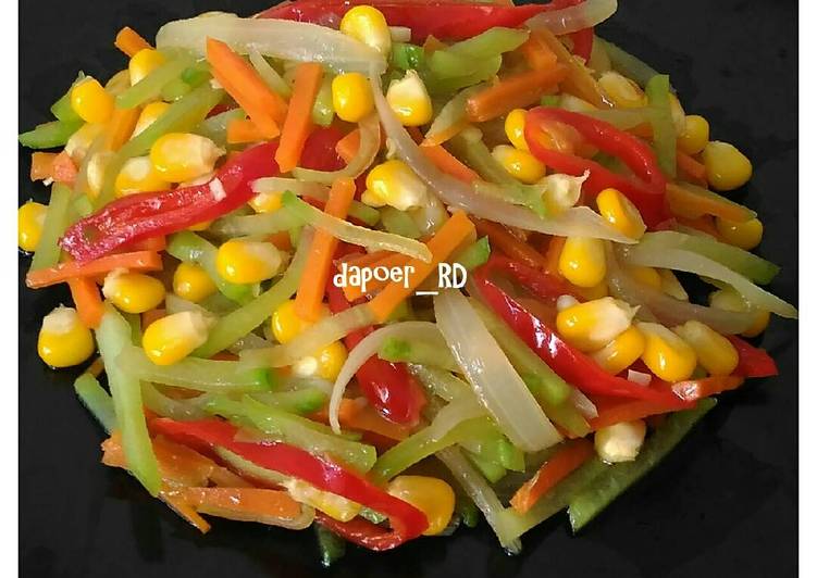 Resep Tumis Labu Siam Jagung Manis Anti Gagal