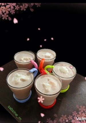 عکسی از دستور شیر موز کاکائویی🍹🍹
