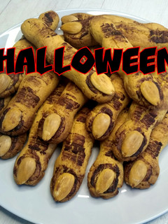 Фото 👻🎃💀 Страшно вкусное печенье *пальцы ведьмы* на Хеллоуин.