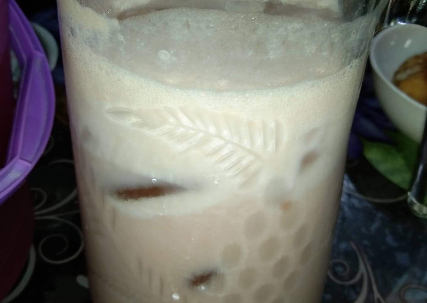 Vanilla milkshake