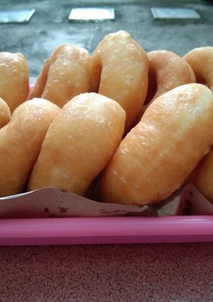 Foto resep Donat mantul empuk tanpa susu tanpa telur