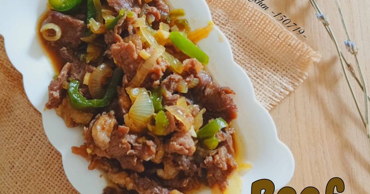 Resep Beef Yakiniku Ala Hokben Oleh Yulia S Kitchen Cookpad