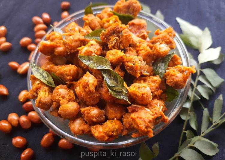 Easy Cheap Dinner Masala peanuts