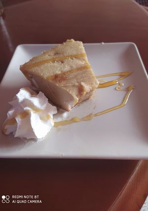 Una foto de Pudin de roscón de reyes