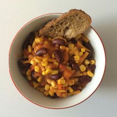A picture of Vegetarian Chili.